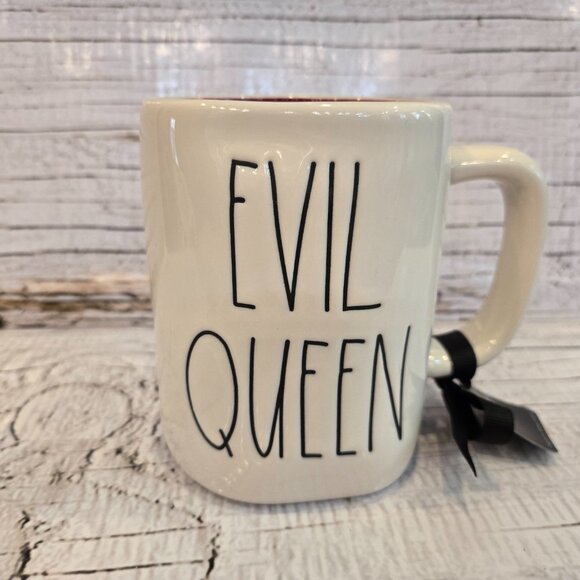Rae Dunn Disney Snow White "Evil Queen" double sided Mug NWT - Picture 2 of 3